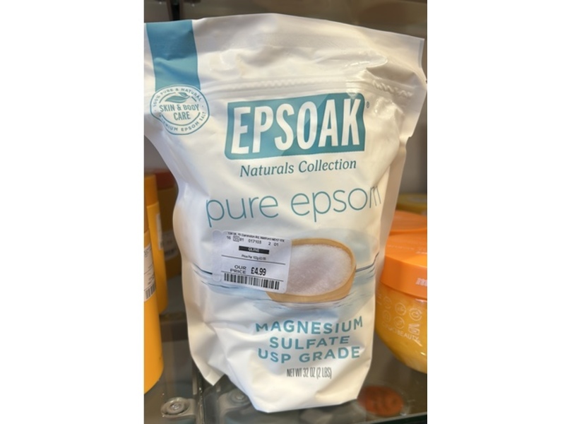 Epsoak Naturals Collection Pure Epsom, 32 oz