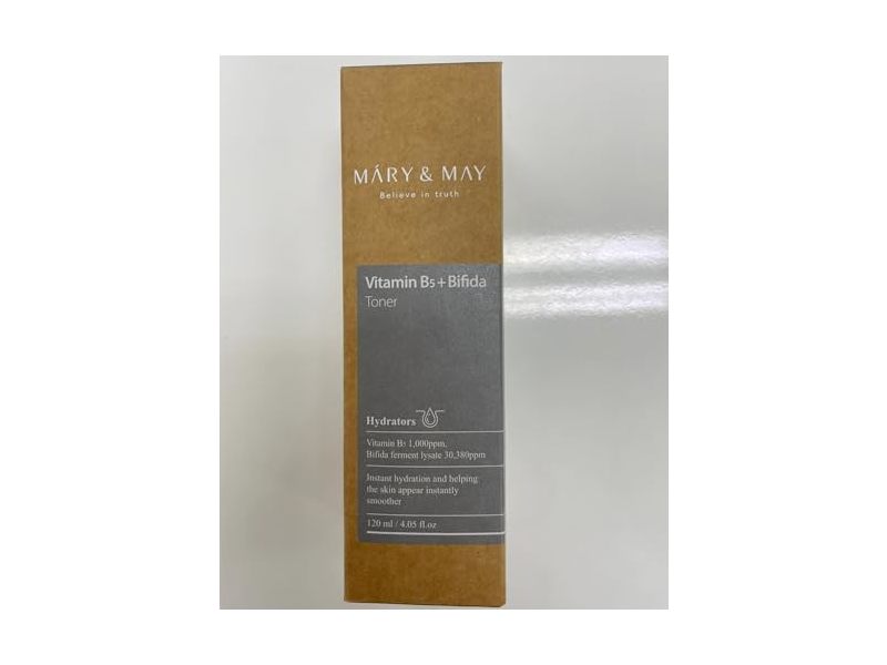 Mary & May Vitamin B5 + Bifida Toner 4.05 Fl Oz/120 ml