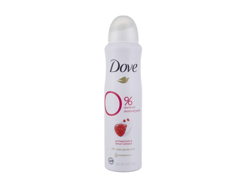 Dove Moisturizers Deodorant Spray, Pomegranate & Lemon Verbena, 4 oz/113 g