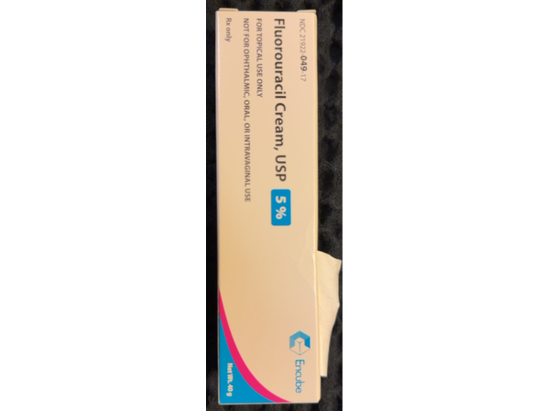 Fluorouracil Cream, USP, 5%, 40 g, Encube (RX)