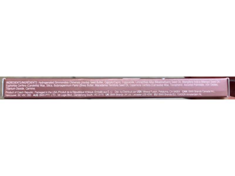 Mineral Fusion Lip Pencil Crayon, Burnish, 0.04 oz/1.18 mL