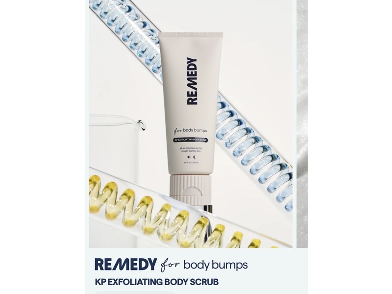 Remedy For Body Bumps Kp Exfoliating Body Scrub, 6.8 fl oz/200 mL