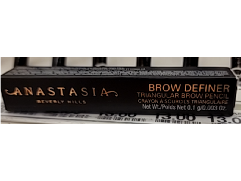 Anastasia Beverly Hills Brow Definer Triangular Brow Pencil, Dark Brown, 0.003 oz/0.1 g