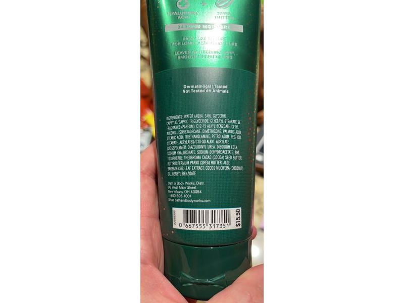 Bath & Body Works Ultimate Hydration Body Cream, Vanilla Bean Noel, 8 oz/226 g