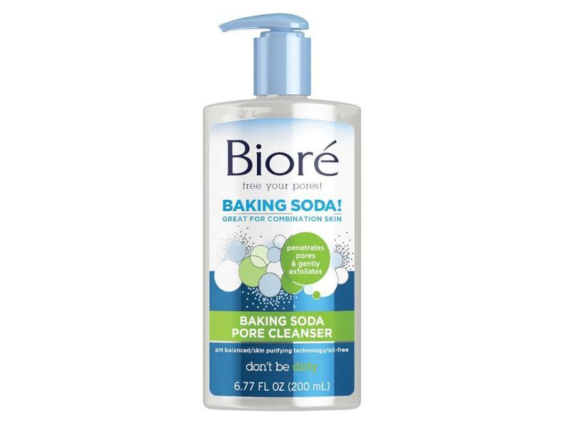 Biore Baking Soda Pore Cleanser, 6.77 fl oz (200 mL)
