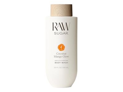 Raw Sugar Body Wash, Coconut Mango Glow, 20 fl oz/591 mL