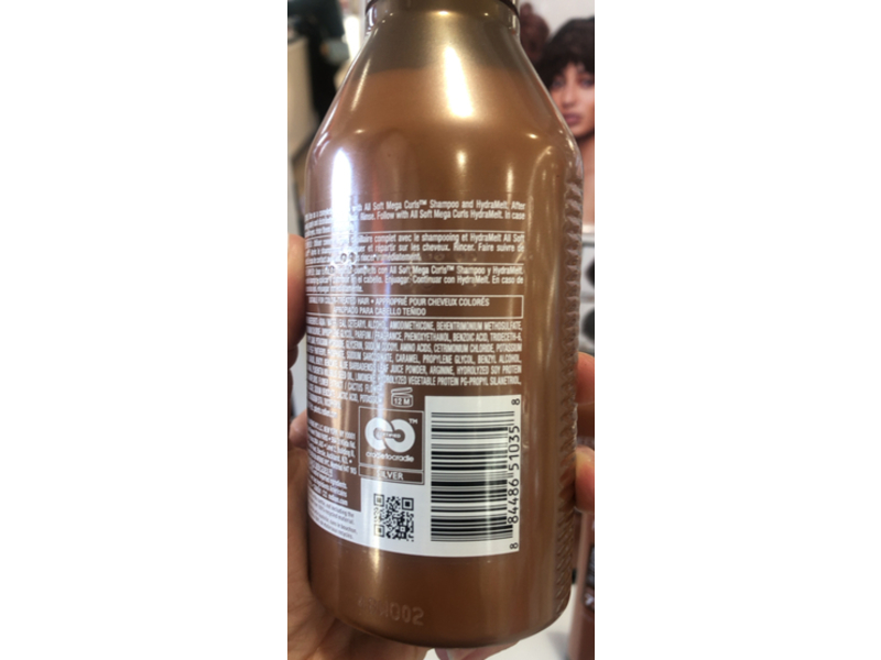Redken All Soft Mega Curls Conditioner, Aloe+, 10.1 fl oz/300 mL