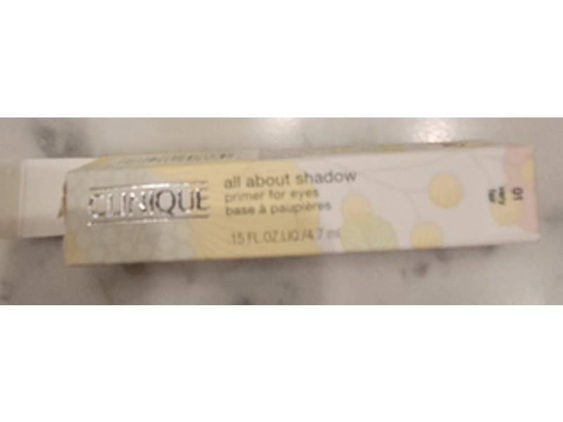 Clinique All About Shadow Eye Primer, 01 Very Fair, 0.15 fl oz/4.7 mL