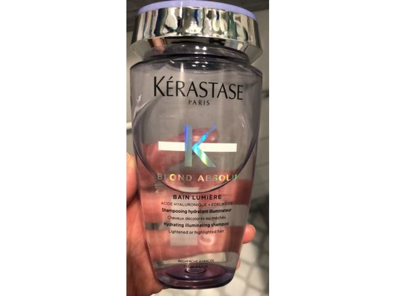 Kerastase Blond Absolu Hydrating illuminating Shampoo, Bain Lumiere, 8.5 fl oz/250 ml