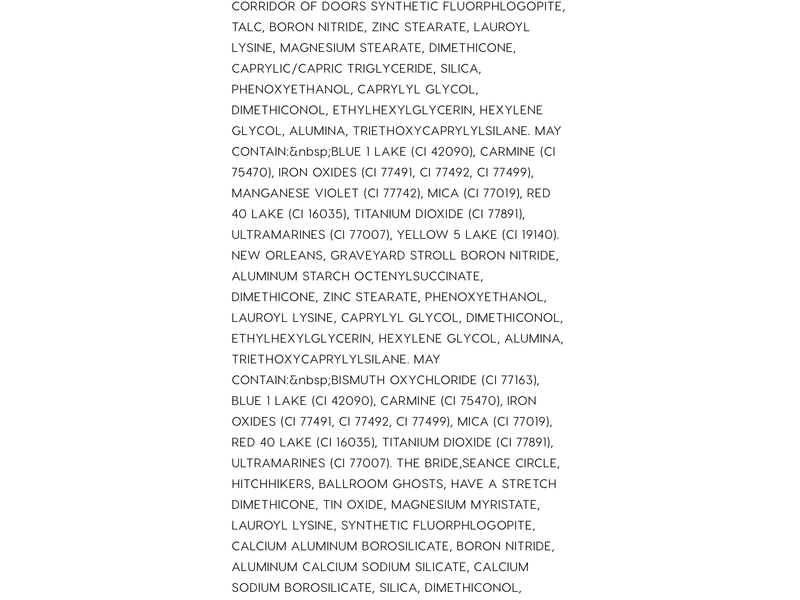 Colourpop Haunted Mansion Eyeshadow Palette, Welcome Foolish Mortal