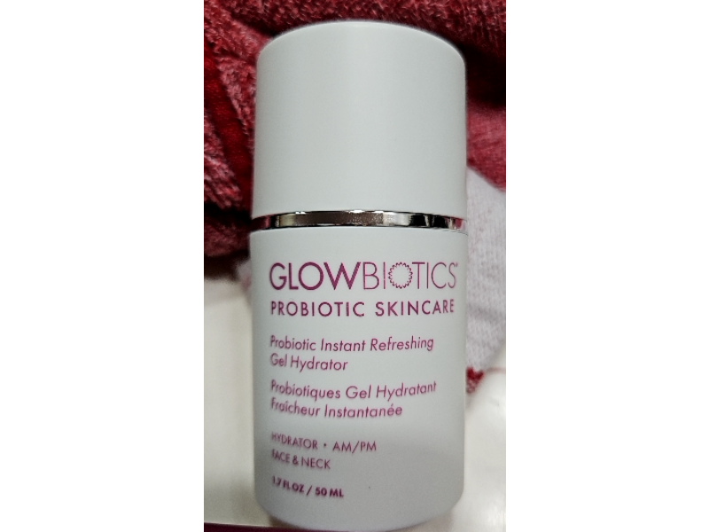 Glowbiotics Probiotic Skincare Instant Refreshing Gel Hydrator, 1.7 fl oz/50 mL