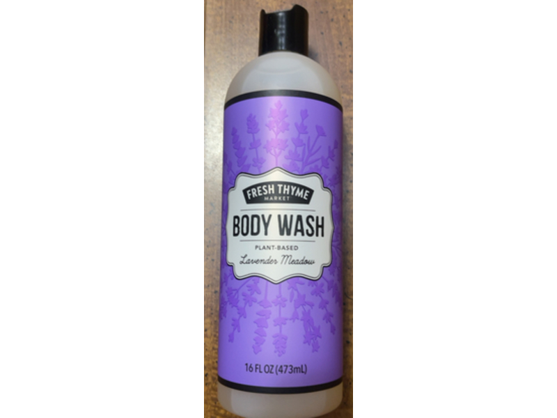 Fresh Thyme Body Wash, Lavender Meadow, 16 fl oz/477 mL