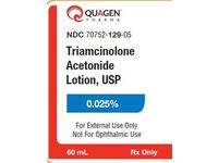 Triamcinolone Acetonide Lotion 0.025%, 60 mL, Quagen Pharma - thumbnail 1