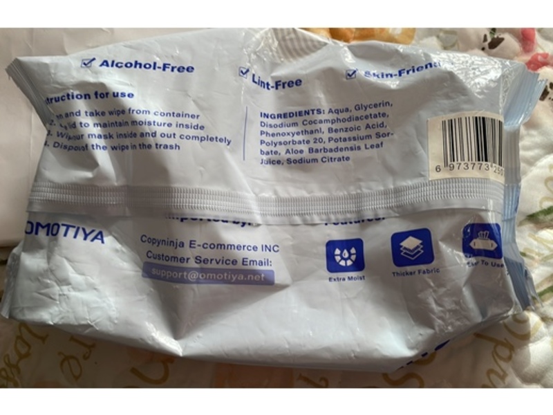 Omotiya Cpap Mask Wipes, 160 Count