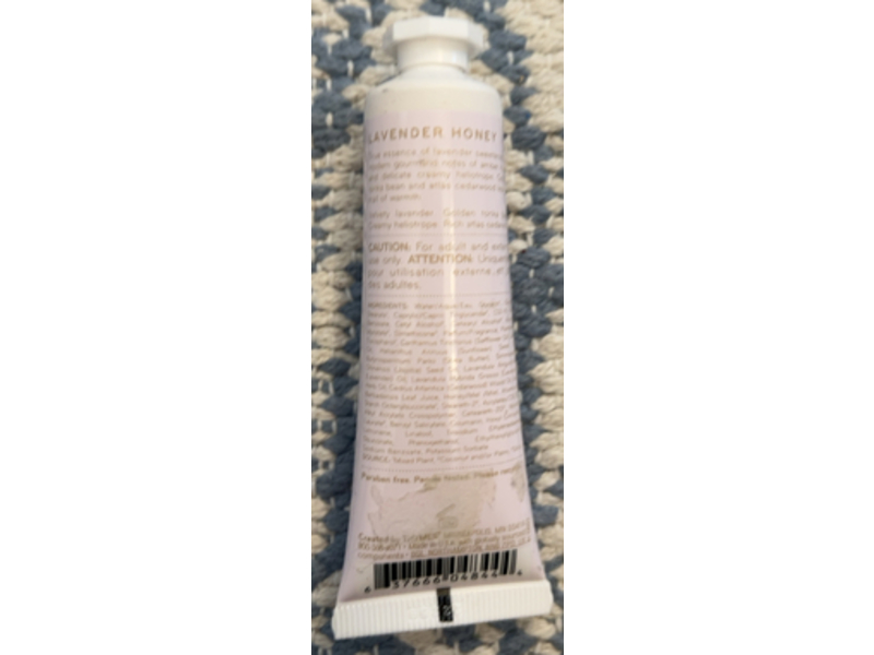 Thymes Hand Creme, Lavender Honey, 1 fl oz/30 mL