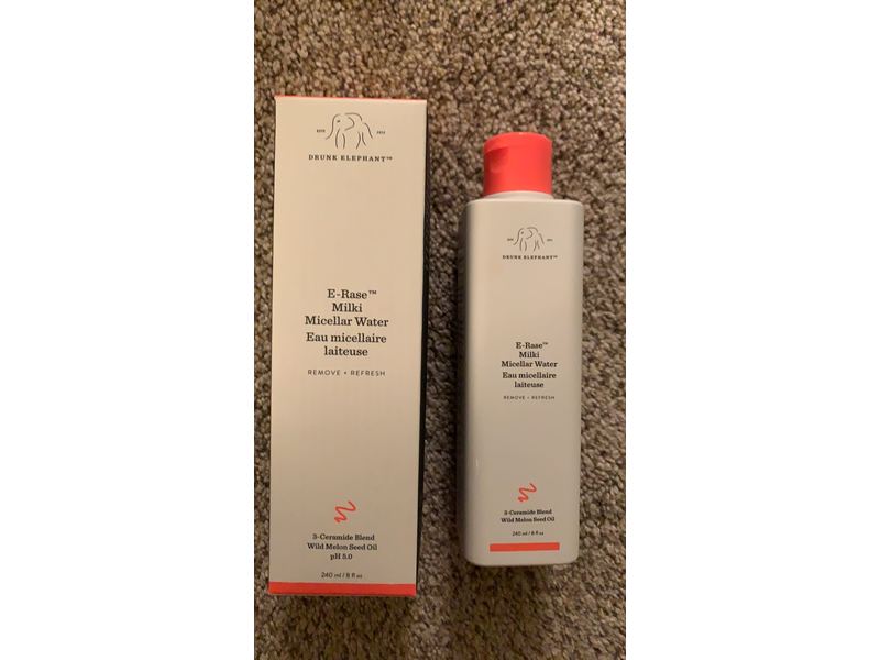 Drunk Elephant E-Rase Milki Micellar Water, 8 fl oz/240 mL