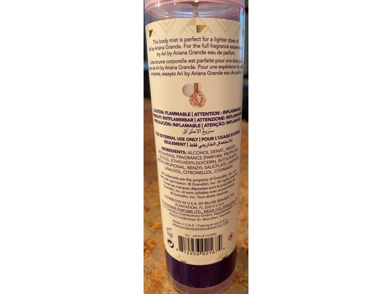 Ariana Grande Ari Body Mist, 8 fl oz/236 mL