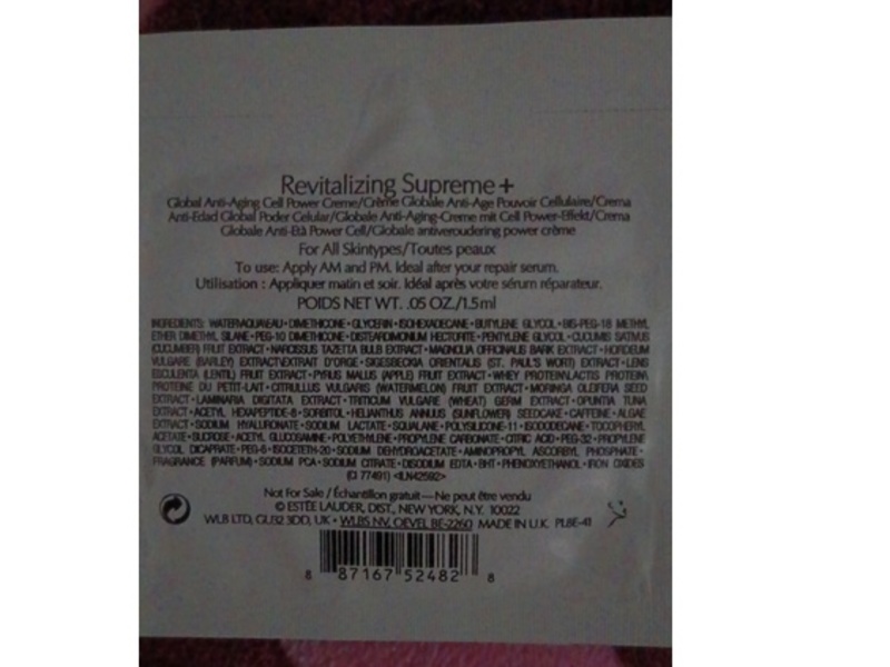 Estee Lauder Global Anti-Aging Cell Powder Creme, 0.05 oz/1.5 mL