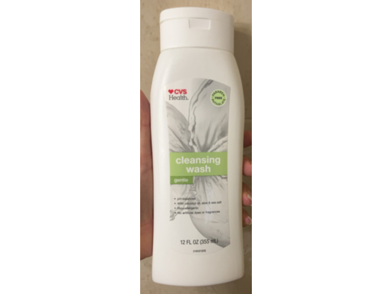 CVS Health Cleansing Wash, Gentle, 12 fl oz/355 mL