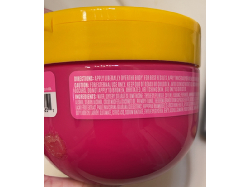 Natural Well Firming Cheeky Cream, Brazilian Nut oil, 10 oz/283 g, Pack Of 2