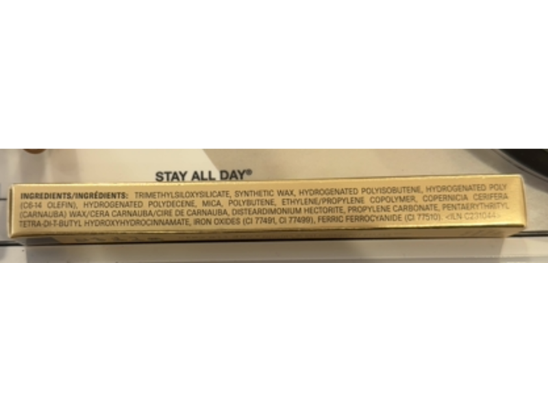 Stila Stay All Day Smudge & Set Waterproof Gel Eye Liner, Damsel Dark Brown, 0.012 oz/0.35 g