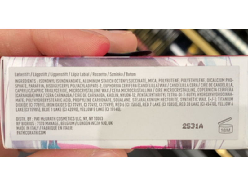 Pat Mcgrath Labs lipstick, 053 Executive Realness, 0.14 oz/4 g