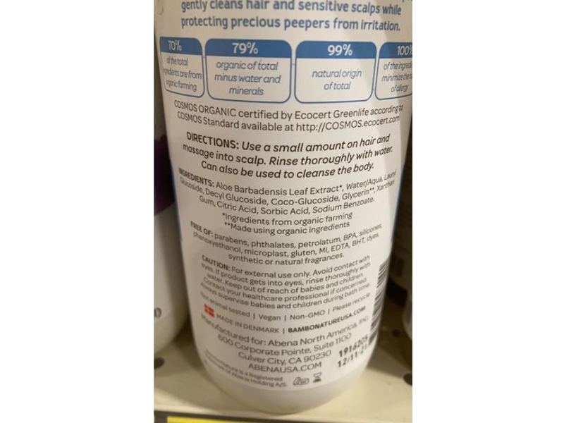 Bambo Nature Tear Clear Baby Shampoo, 16.9 fl oz/500 mL