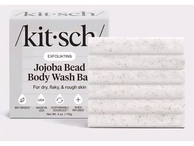 kitsch Exfoliating Jojoba Bead Body Wash Bar, 4 oz/113 g