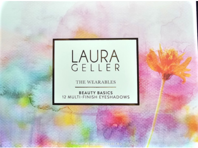 Laura Geller The Wearables Beauty Basics 12 Multi-Finish Eyeshadows, Neutral, 0.6 oz/18 g
