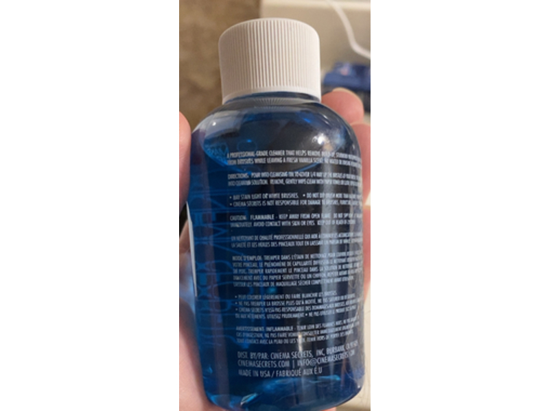 Cinema Secrets Professional Makeup Brush Cleaner, 4 fl oz/120 mL
