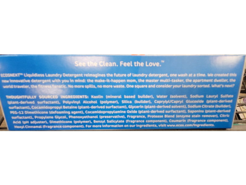 Ecos Next Laundry Detergent, 6.17 oz, 50 Count