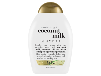 Ogx Nourishing Shampoo, Coconut Milk, 13 fl oz/385 mL
