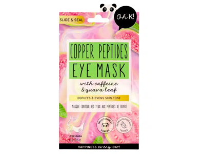 Oh K! Copper Peptides Eye Mask, Caffeine & Guava Leaf, 0.15 oz/4.5 g