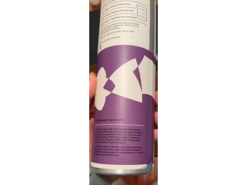 Dirty Labs Bio Laundry Detergent, Murasaki, 80 Loads, 21.6 fl oz/640 mL