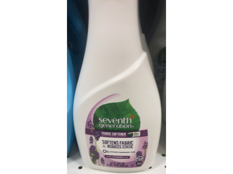 Seventh Generation Fabric Softener, Fresh Lavender, 32 Loads, 32 fl oz/946 mL