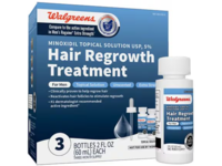 Walgreens Hair Regrowth Treatment, Unscented, 2 fl oz/60 mL, Pack Of 3 - Image 2