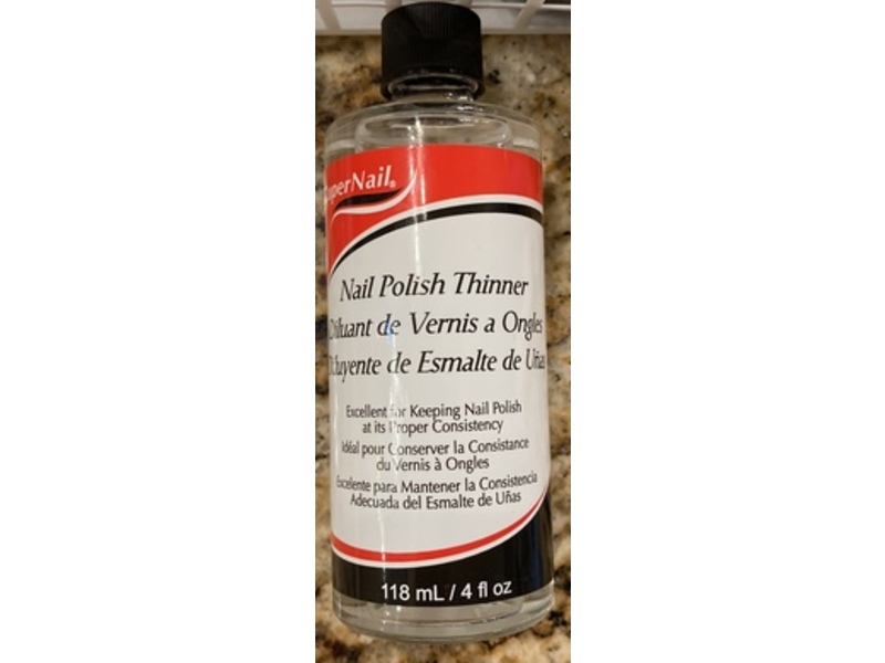 Super Nail Polish Thinner, 4 fl oz/118 mL