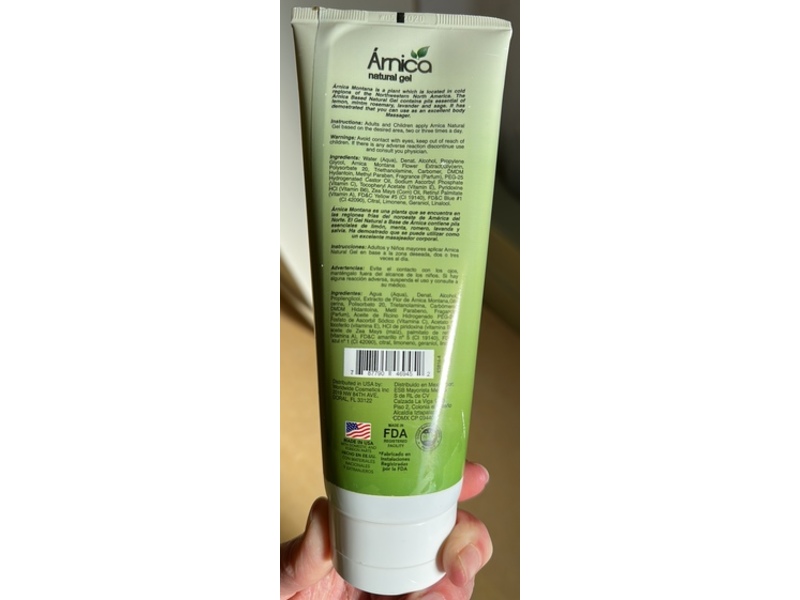 Arnica Natural Gel, 8 fl oz/236 mL
