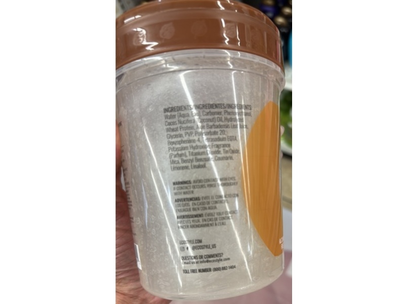 Eco Style Styling Gel, Coconut Oil, 32 fl oz/946 mL