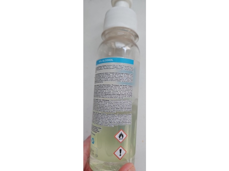 Sanditize Anti-Bacterial Hand Gel with Aloe Vera Extract, 3.38 fl oz/100 mL