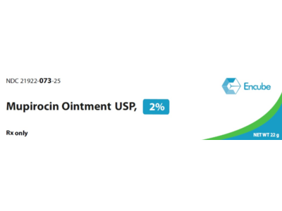 Mupirocin Ointment USP, 2%, 22 g, Encube (RX)