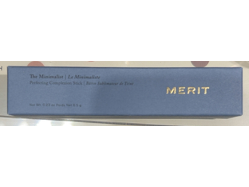 Merit The Minimalist Perfecting Complexion Foundation & Concealer Stick, Sand, 0.23 oz/6.5 g