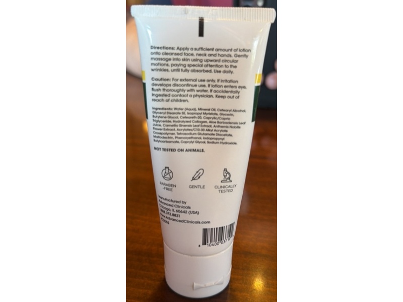 Advanced Clinicals Skin Rescue Lotion, 1 fl oz/59 mL