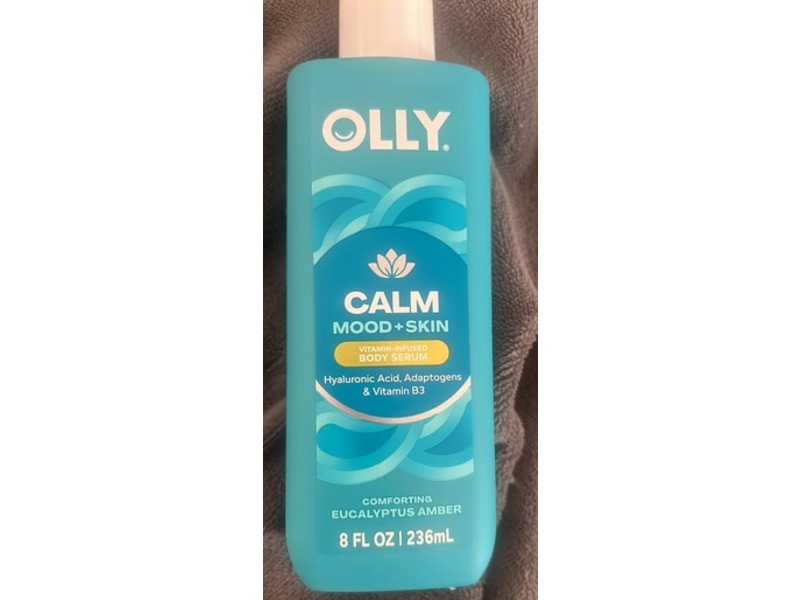 Olly Mood + Skin Body Serum, Calm, 8 fl oz/236 mL
