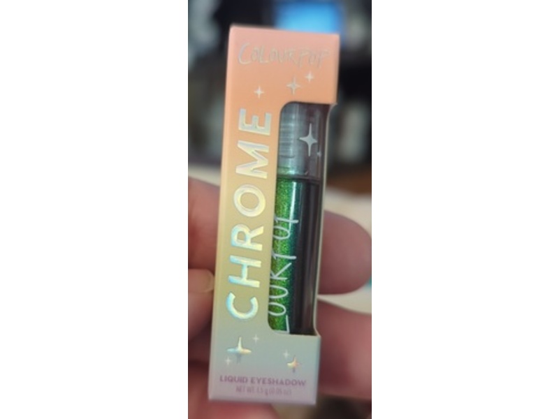 Colourpop Chrome Liquid Eyeshadow, Beetle, 0.05 oz/1.5 g