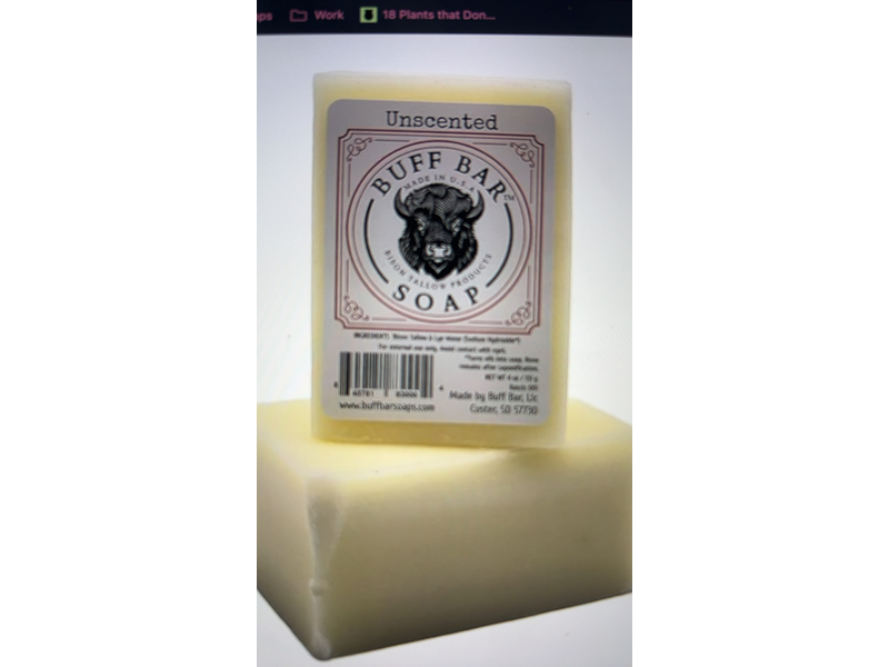 Buff Bar Soap, 4 oz/113 g