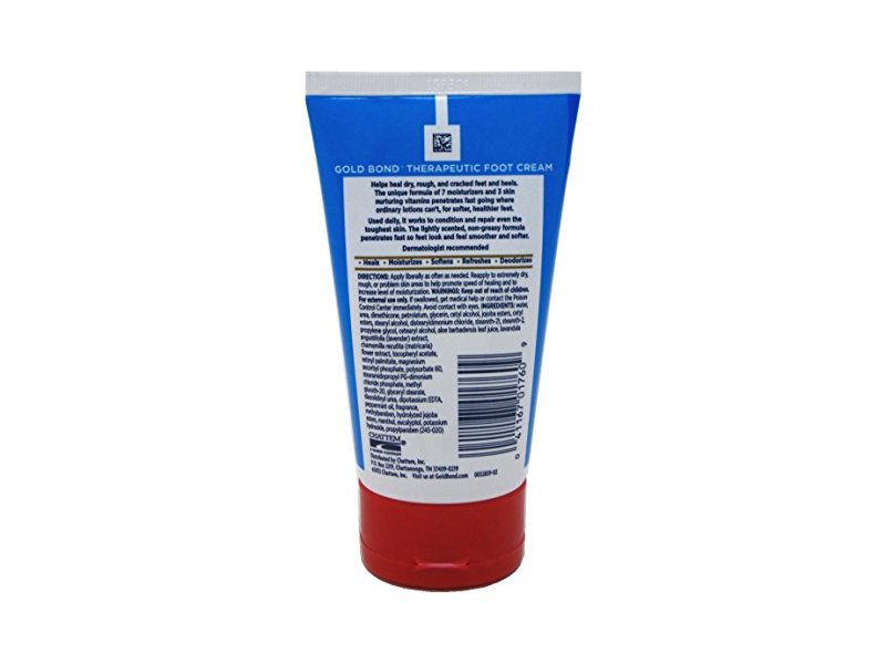 Gold Bond Foot Cream Triple Action Relief, 4 oz/113 g