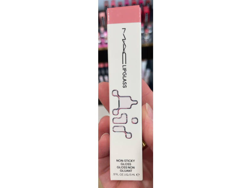 M.A.C Lipglass Non Sticky Gloss, Snobbish, 0.17 fl oz/5 mL