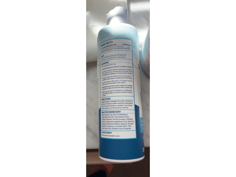 RoyceDerm Coal Tar Scalp Relief Shampoo, 8.45 fl oz/250 mL