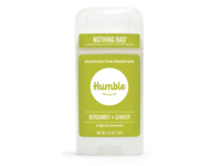 Humble Nothing Bad Aluminum Free Deodorant, Bergamot & Ginger, 2.5 oz/70 g, Pack Of 3 - thumbnail 1
